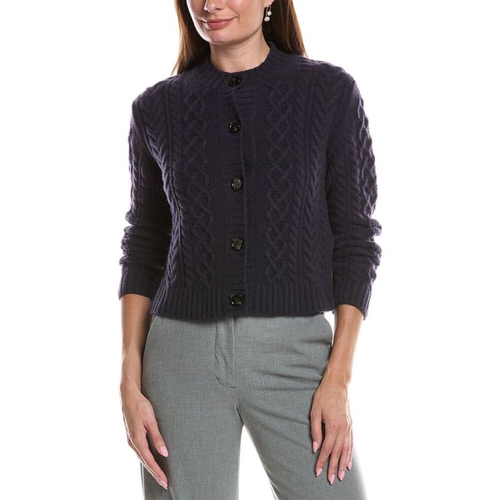 Max Mara Womens Abito Cardigan, Blue